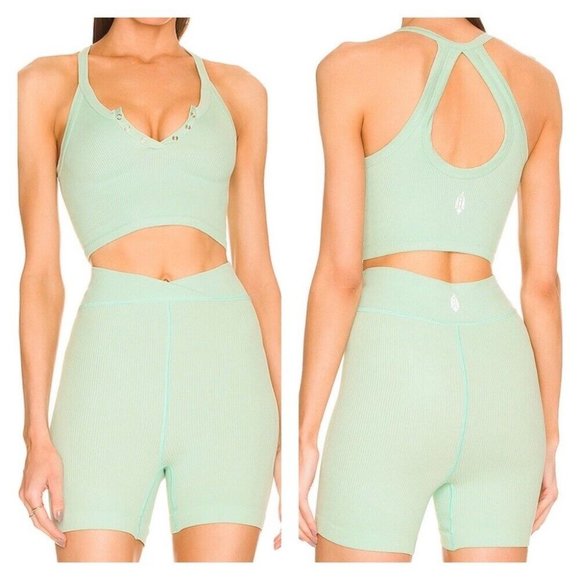 Free People Pants - Free People Movement Free Throw Short Turquoise Mint